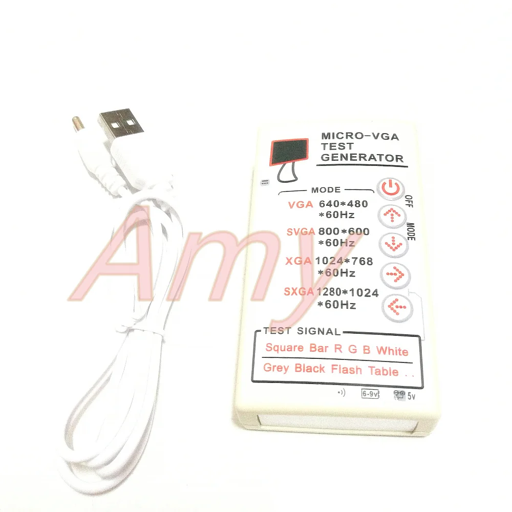 New LCD test instrument TV projector maintenance tool VGA signal source display generator | Instrument Parts &amp Accessories