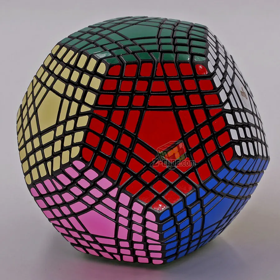 Megaminx 7x7 Black Магический куб головоломка mf8 megamin x megaminxeds куб GigaMinx 5x5 7x7 9x9 уровень Додекаэдр мастер коллекция должна профессиональная игрушка - Цвет: Megaminx 7x7 Black