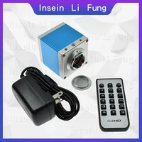16mp 1080p hdmi usb industrial electronic video microscope camera tf card storage lcd watch phone pcb chip repair