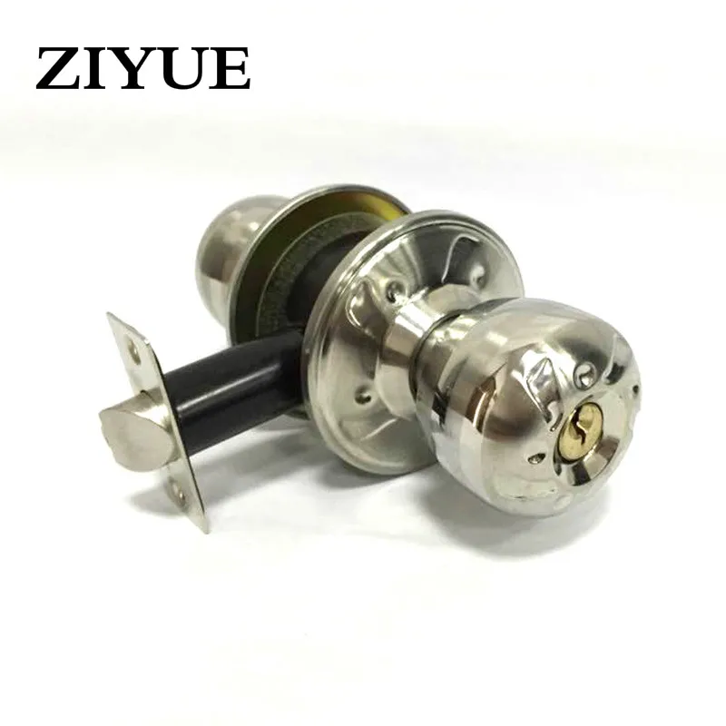 

Free Shipping Stainless Steel Water Spray Home Bathroom bed Room Interior Door Knob Locks