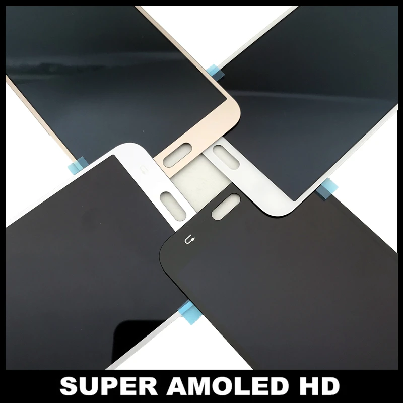 Замена AMOLED LCD для Samsung Galaxy J7 neo J701 J701F J701M дисплей кодирующий преобразователь