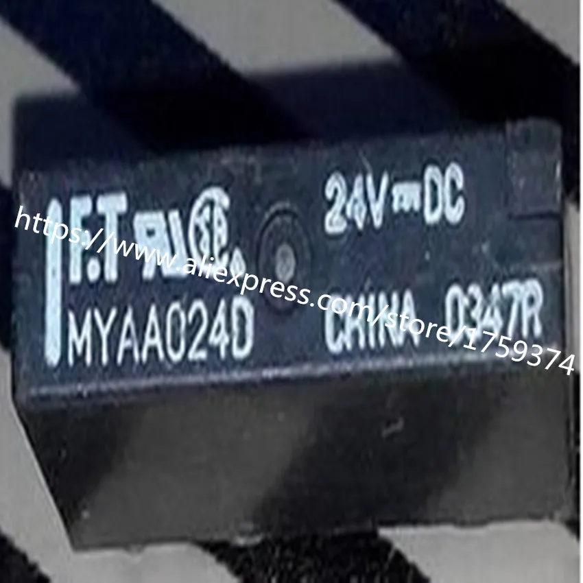 

wholesale 100pcs/lot MYAA024D 5A 4feet relay