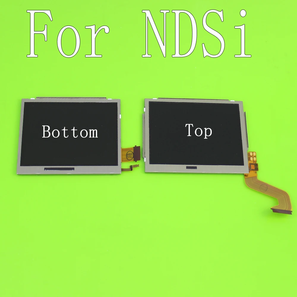 Нижний Верхний ЖК дисплей YuXi для экрана NDSI Pantalla игровой консоли Nintendo DSi|dsi xl display|dsi