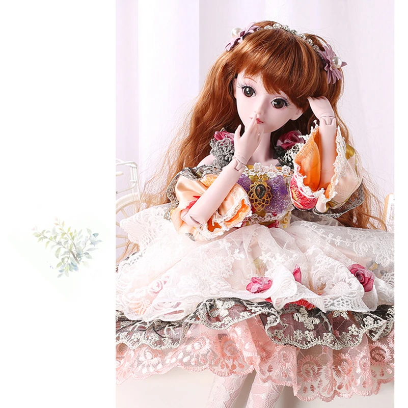 New Fantasy Clothes for 60cm BJD Dolls Accessories Formal Dress Party Gown Skirt Suit for Doll Clothes Toys for Girls Gift