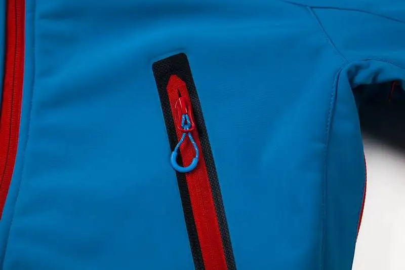 Крепление Conquer Man Softshell флисовая ветрозащитная водоотталкивающая походная Куртка Верхняя спортивная одежда Одежда Кемпинг Альпинизм Новинка