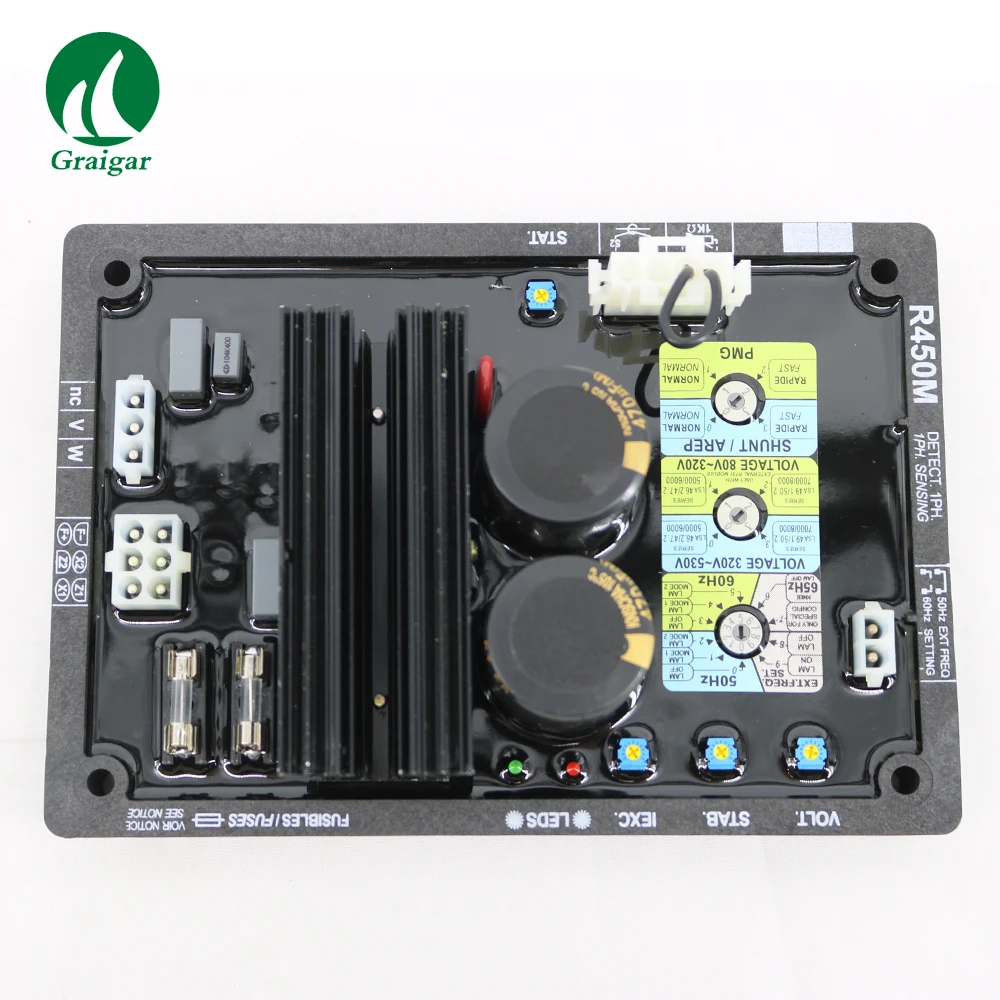 Генератор AVR регулятор напряжения R450M автоматические регуляторы 50 60 Гц 190 264 В