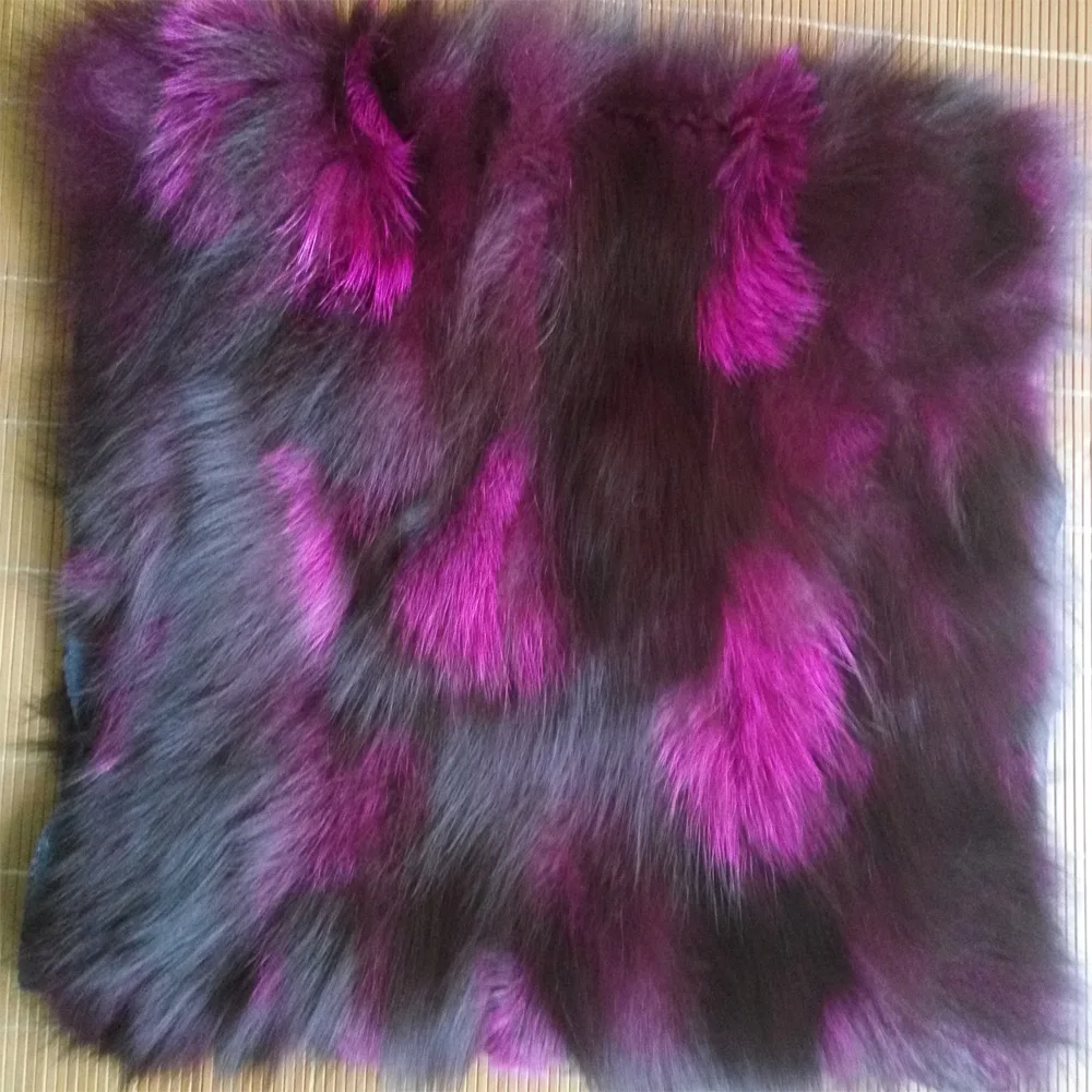 Люксовая модель Лисий мех Чехлы наволочки для декоративных подушек подушки