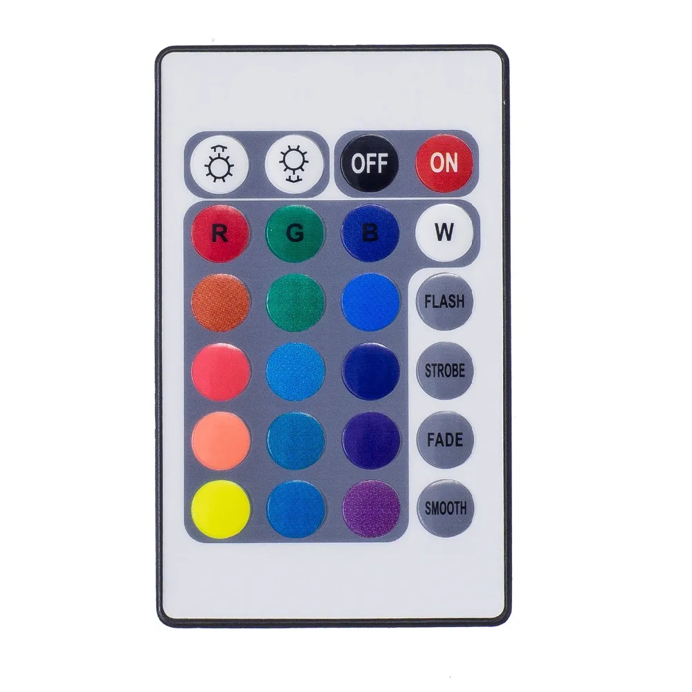 DC12V 24-кнопочный ИК-пульт дистанционного управления RGB контроллер для SMD3528/5050/5730/5630/3014 RGB Светодиодные ленты огни мини контроллер для светодиодных лент