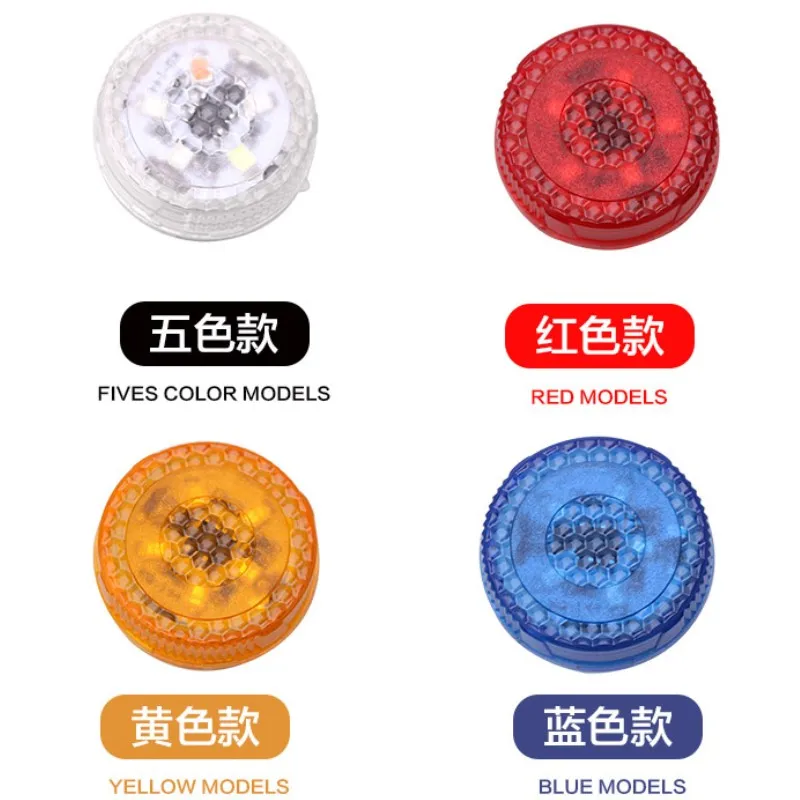 2 шт. Магнитная 3LED 5LED Автомобильная дверь светодиодная сигнальная лампа с