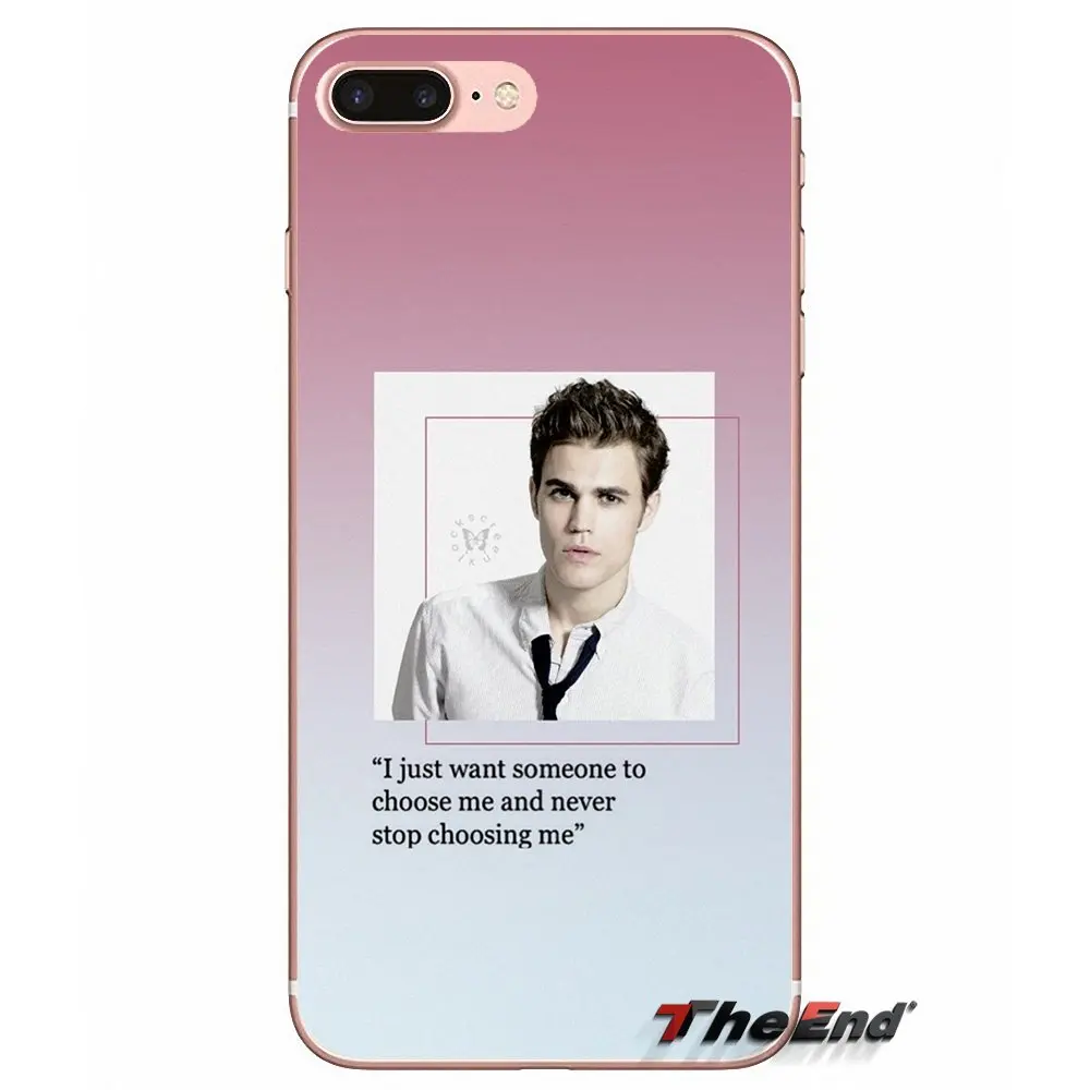 Чехол Paul Wesley для Xiaomi Redmi 4 3 3S Pro Mi3 Mi4 Mi4i Mi4C Mi5 Mi5S Mi Max Note 2 в стиле "Дневников Вампира".