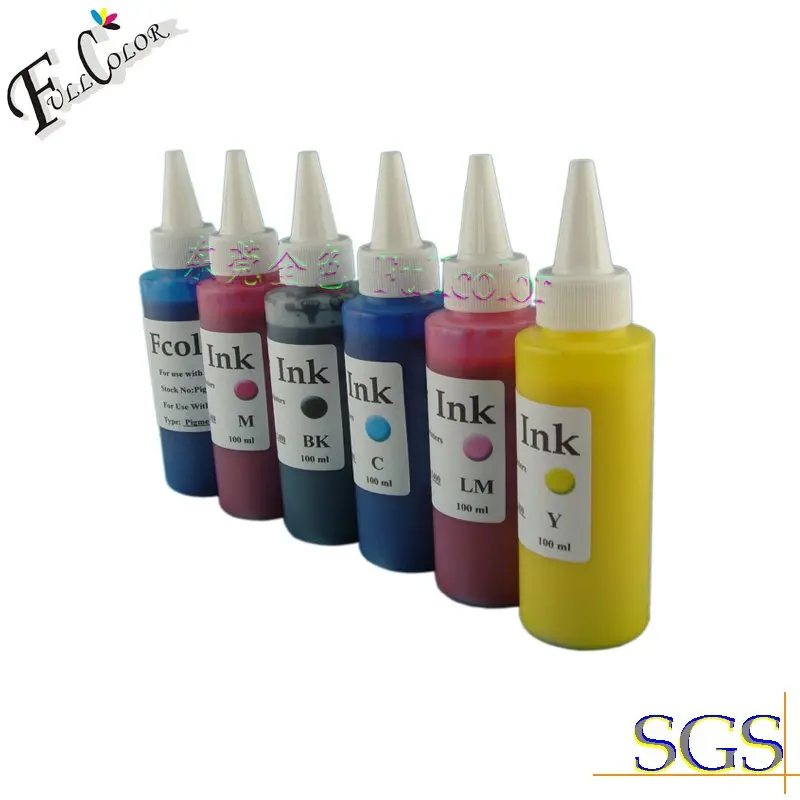 

Free shipping! High Quality 1430 Sublimation Ink (transfer ink)for Epson Stylus Photo 1430 Printer Ink Compatible T0791-6