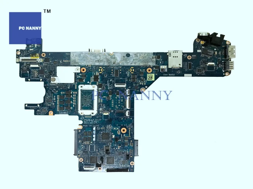 Материнская плата PCNANNY PAL70 LA-6612P для Dell Latitude E6320 i3-2310M 2,10 ГГц HD 3000 Материнская плата ноутбука