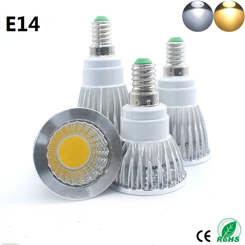 10 шт./лот LED COB прожектор 9 Вт 12 15 светодиодные лампы e27 Светодиодные e14 GU10 GU5.3 220 В MR16
