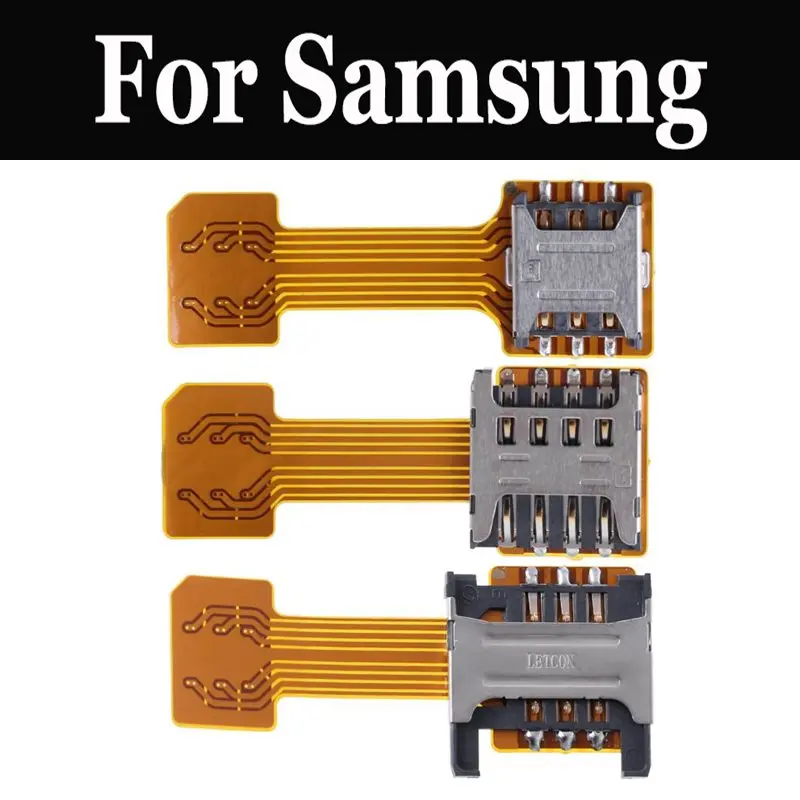 Гибридный двойной адаптер Micro SD для Samsung Galaxy C7 Pro J2 Core Prime J3 J5 J6 J7 J8 Plus Neo | Мобильные