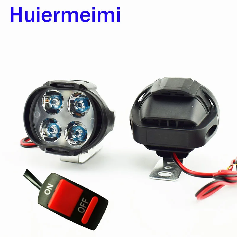 2 шт. светодиодные фары для мотоциклов 12 В 6500 лм|light led 12v|light workinglight |