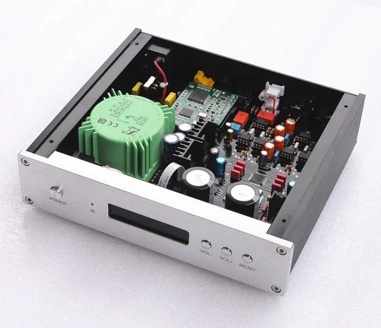GZLOZONE Finished ES9038PRO DAC DSD / XLR выход + пульт дистанционного управления usb-карта Amanero L3-10 |