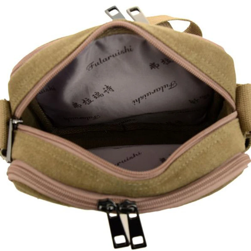 FULARUISHI New Man Bag 2017 Male Messenger For Men Handbag Canvas Bags Travel Vintage Shoulder Casual Bolsa WH330 |
