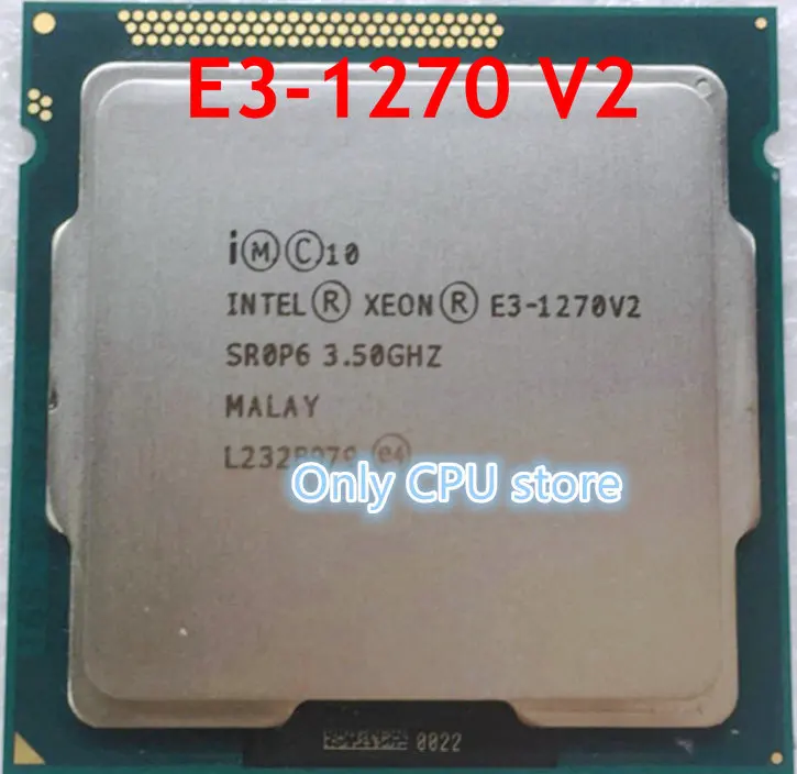 Оригинальный четырёхъядерный процессор Intel Xeon Φ V2 E3 1270V2 LGA1155 | Компьютеры и офис