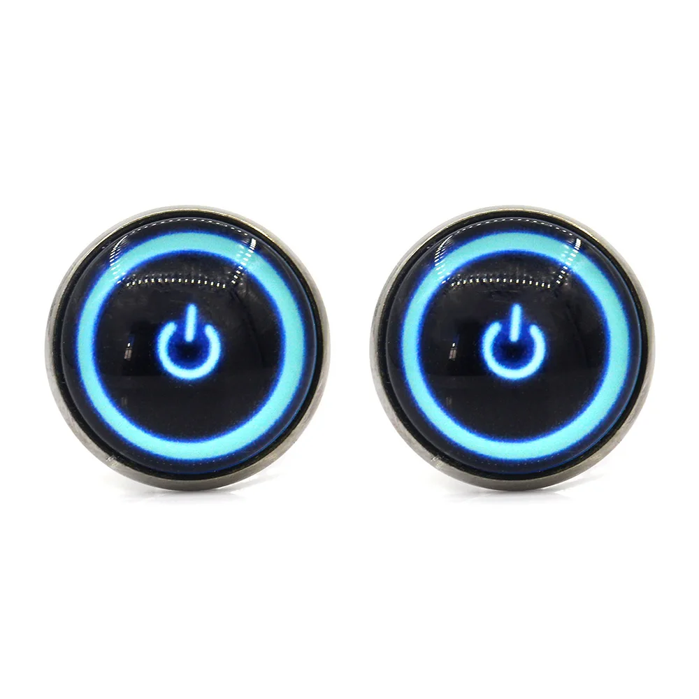 Ювелирные запонки MeMolissa рубашка мужские брендовые стеклянные с выключателем