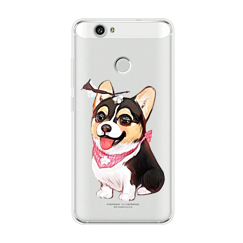 Чехол для Huawei Nova чехол Can-L01 Can-L11 5 0 мягкий Tpu прозрачный рисунок силиконовые чехлы