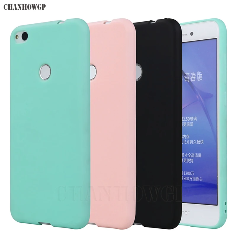 Мягкий чехол ярких цветов для Huawei P Smart P20 P10 P9 P8 Lite Y3 Y5 II Y6 Y7 Prime 2017 Y9 2018 Honor 5A 6A 6C 7A 7C Pro 8