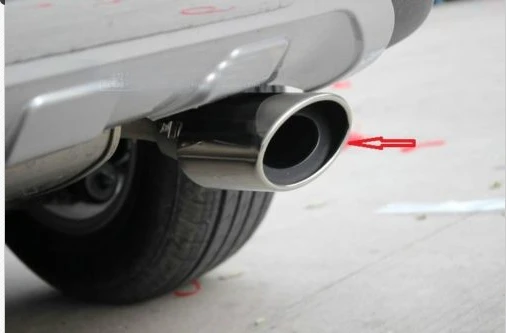 

Chrome Exhaust Muffler Tip Pipe For For kia sportage 2011 2012 2013