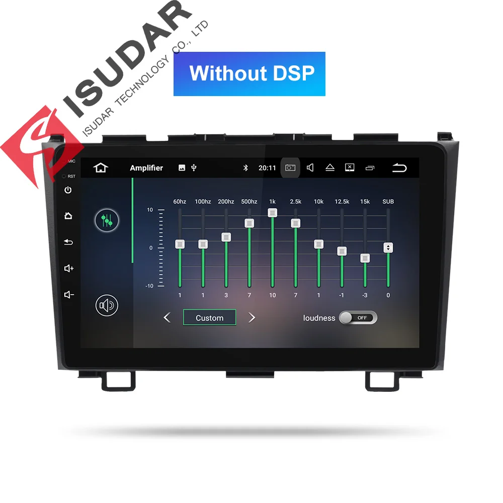 ROM 32GB Without DSP Isudar 1 Din Android 9 Авто Радио для Honda/CR-V/CRV 2006-2011 Автомобильный мультимедийный плеер Восьмиядерный ram 4G rom 64G gps камера DVR DSP - Цвет: ROM 32GB Without DSP