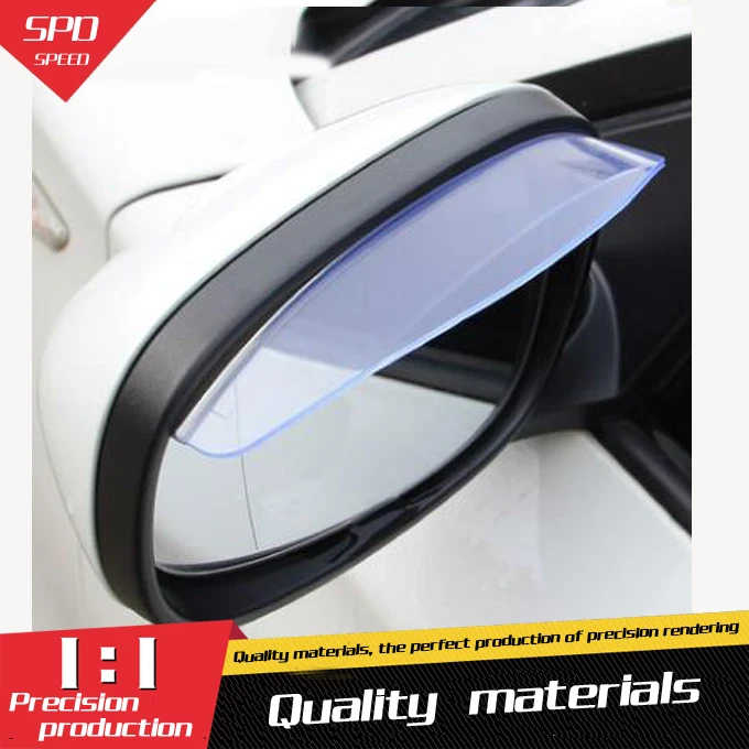 Для автомобильного зеркала заднего вида пластиковый козырек от дождя для окна