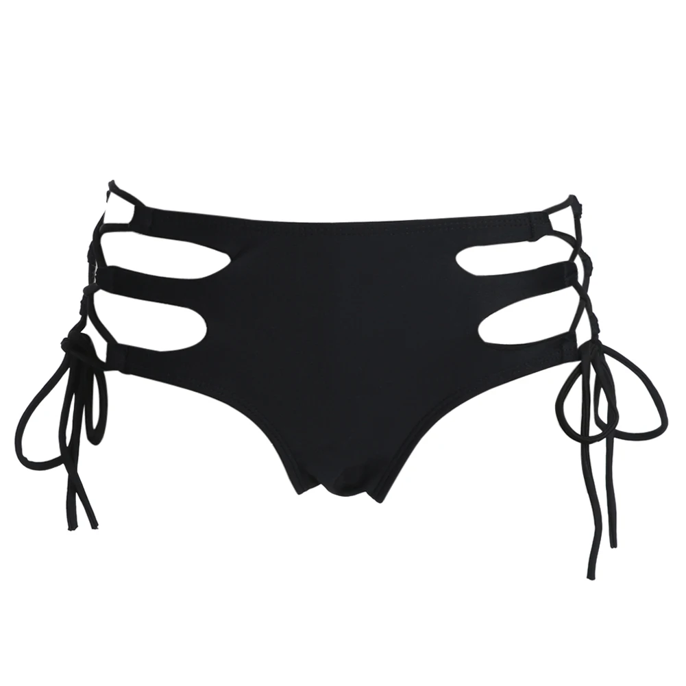 black Biquinis feminino,, черное бикини, плавки, Бразильское бикини, нижняя часть, стринги, бикини, нижняя часть, купальник, трусики, g купальники-стринги - Цвет: black