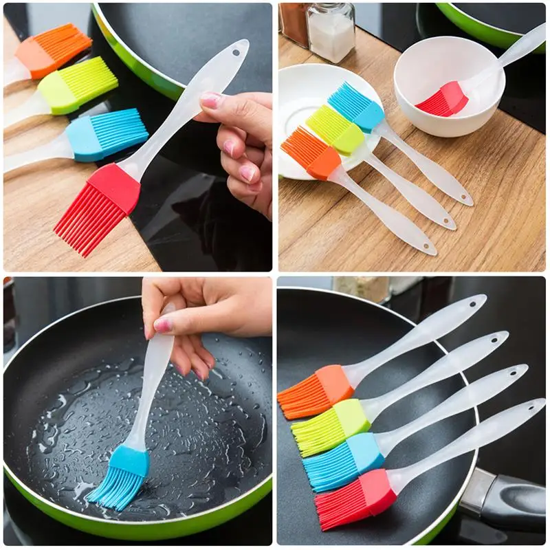 Силиконовая щетка для чистки барбекю подставка под масло аксессуары гриля