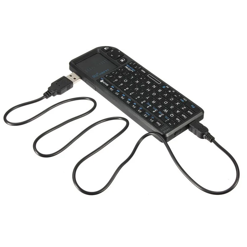 3 в1! Rii mini X1 Портативная беспроводная клавиатура для ПК/Android/Google/TV Box|wireless keyboard|keyboard