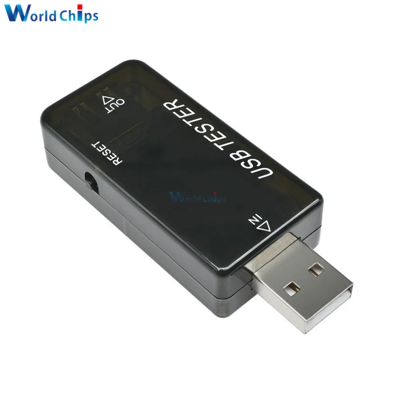 6 в 1 0-5A ЖК цифровой USB Вольтметр Амперметр тестер мощности мультиметр постоянного
