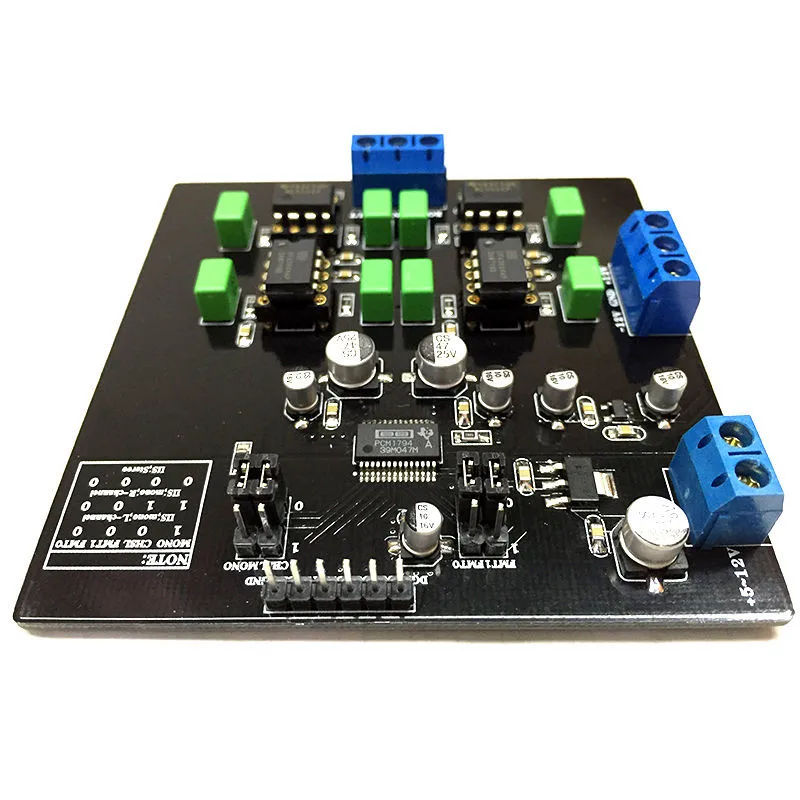 

NEW HiFi PCM1794 Module DAC Decoder 192k 24bit 2604 x2 + 5534 x2