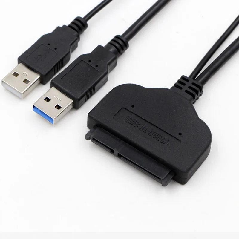 En labs супер Скорость USB 3.0 на SATA II 3 Гбит/22 Булавки 2.5 дюймов жесткий диск драйвер SSD
