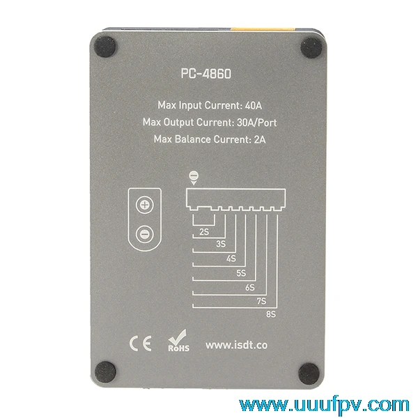 ISDT PC 4860 на возраст от 1 года до 8 лет S безопасная параллельная XT60 штепсельная