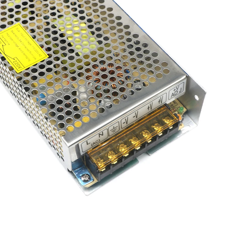 120 Вт импульсный Светодиодный источник питания Трансформаторы AC100 220V в DC 12 В 10A