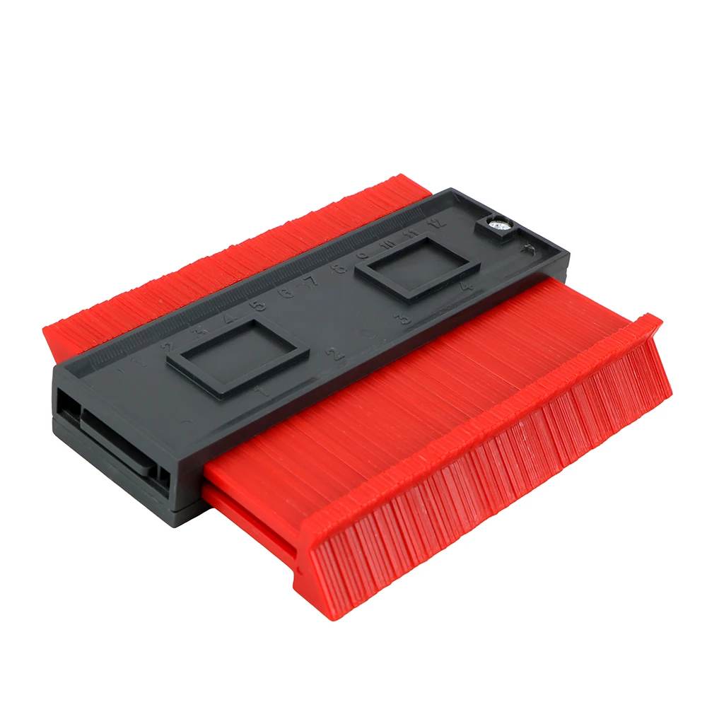 Standard Wood Marking Tool Shape Contour Gauge Copy Gauge Plastic Profile Tiling Laminate Tools Duplicator Profile