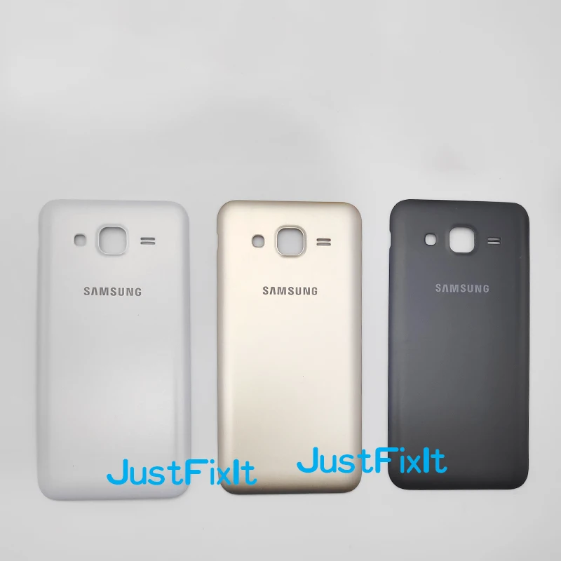Для Samsung Galaxy J5 j500 J500F J500H J500FN задняя Батарея крышка Дверь задняя Стекло Корпус чехол заменить Батарея крышка