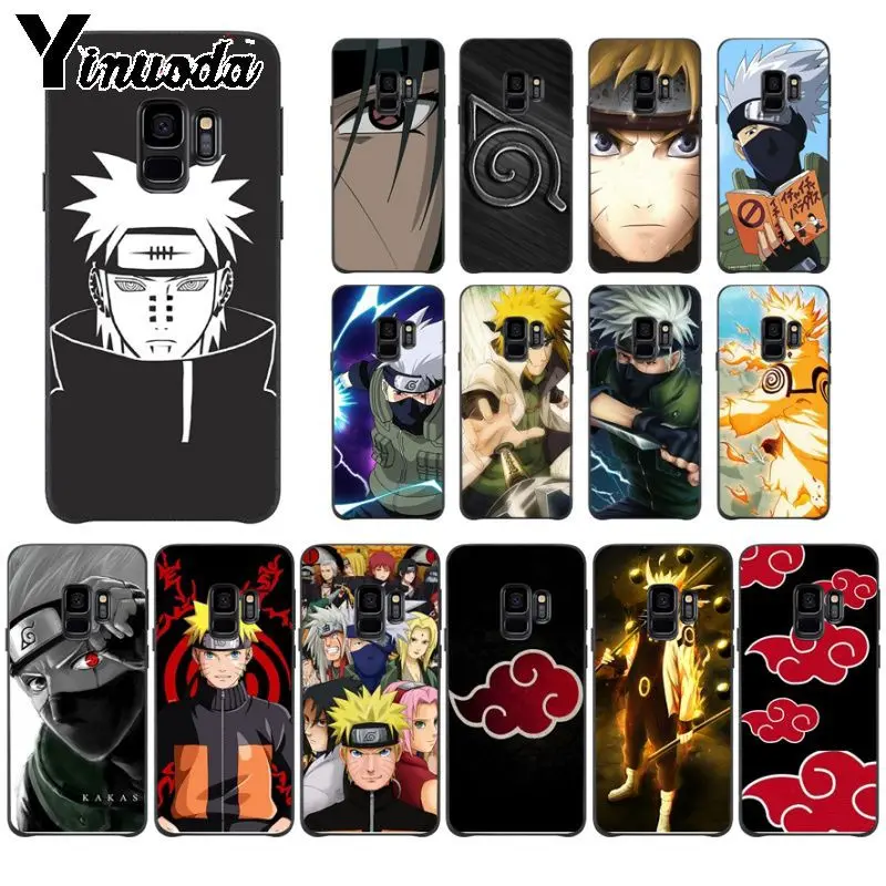 Yinuoda Hokage Naruto Kakashi amine мягкий чехол для телефона Samsung Galaxy s9 s8 plus note 8 note9 s7 S10lite