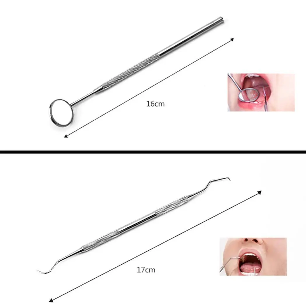 5 шт./компл. инструменты для чистки зубов из нержавеющей стали 1 отбеливание