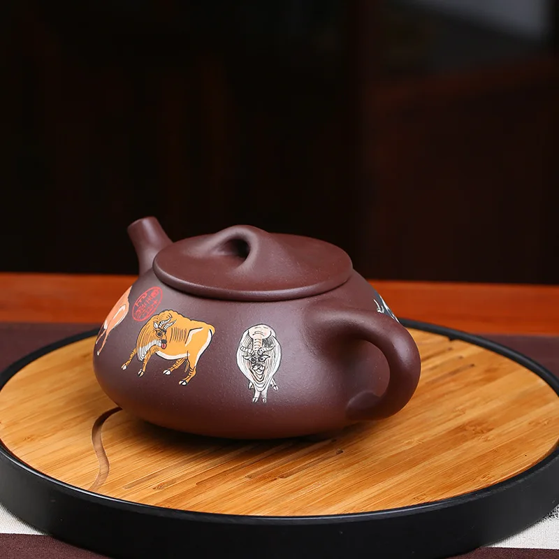 selling WuNiu recommended tea undressed ore purple clay pure manual mud stone gourd ladle custom to take delivery | Дом и сад
