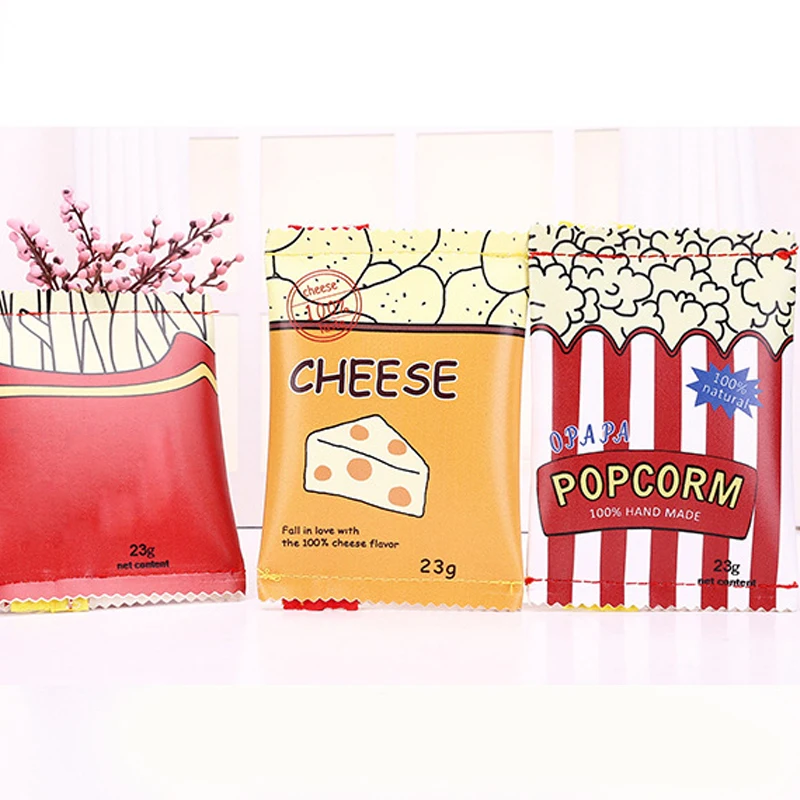 Europe and America 2020 Creative Cute Cartoon Coin Purse Key Chain For Girls Leather Cake Popcorn Kids Zipper Change Wallet | Багаж и