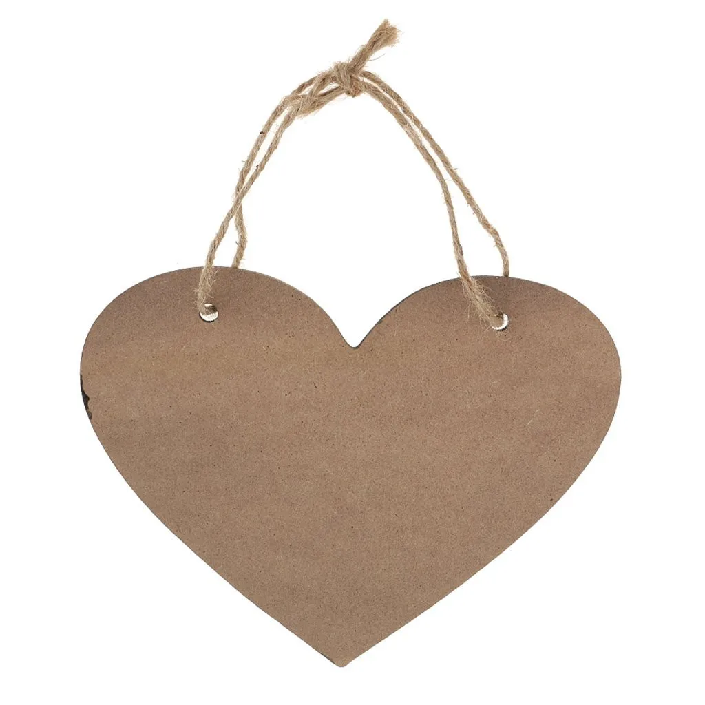 Новейшая доска для украшения, мини деревянная помолвка, свадьба, свадьба, знак в форме сердца для свадьбы, обратный отсчет, подвесная доска