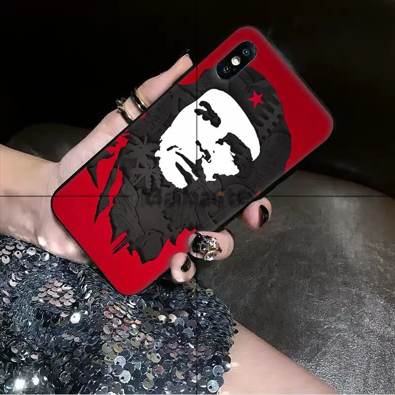 Чехол для телефона Babaite che guevara Smoking Che Guevara черный мягкий чехол iPhone 8 7 6 6S Plus 5 5S SE XR X XS