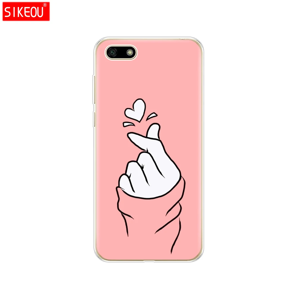 Для huawei Honor 7 S 5,4" Чехол huawei 7 S чехол мягкий TPU различные Coque Honor 7 S 7 S чехол для телефона Fundas для huawei Honor7S цветок - Цвет: 12060