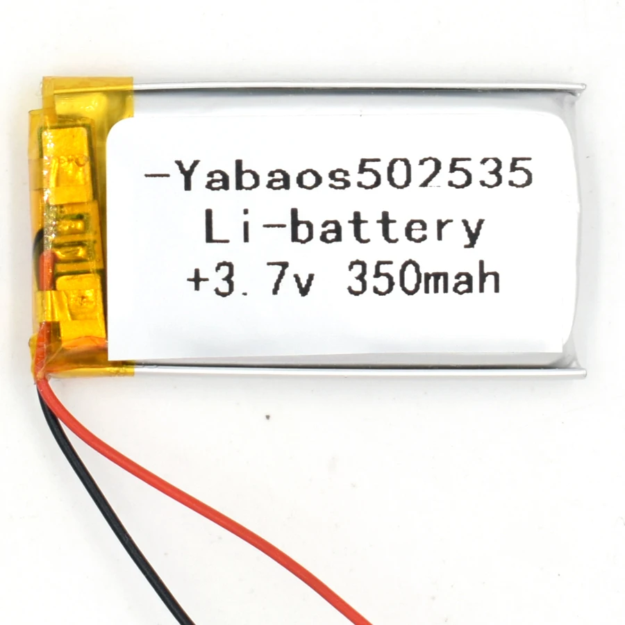 

5PCS 3.7V 350 mAh 502035Li-Polymer Rechargeable Battery Li Po ion LI for GPS Bluetooth MP3 MP4 052035