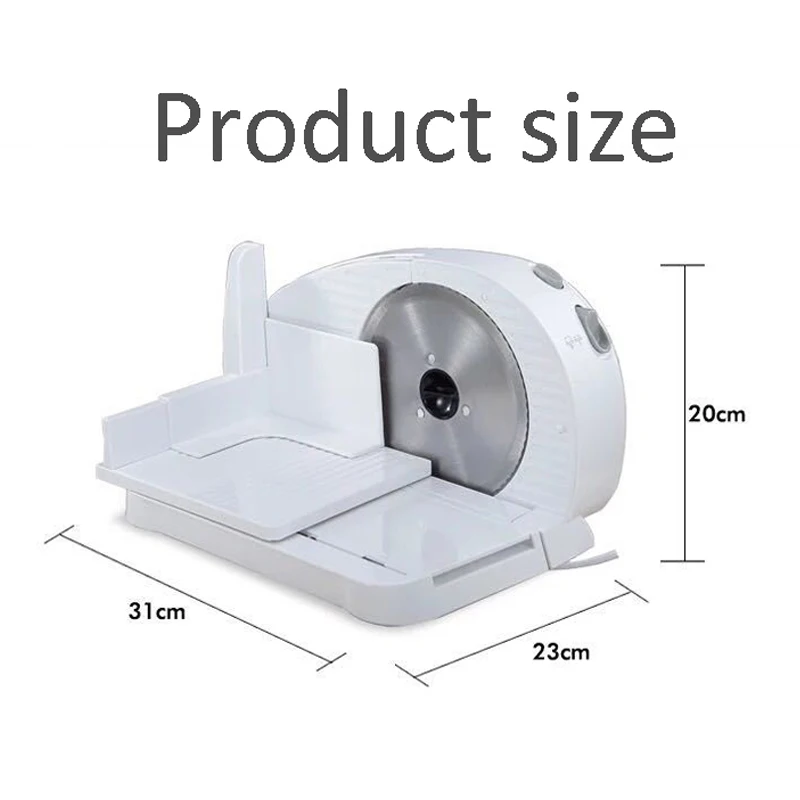 

Household electric meat slicer machine bread toast food slicers cutter for frozen beef mutton ham vegetable slicing machine 1pc