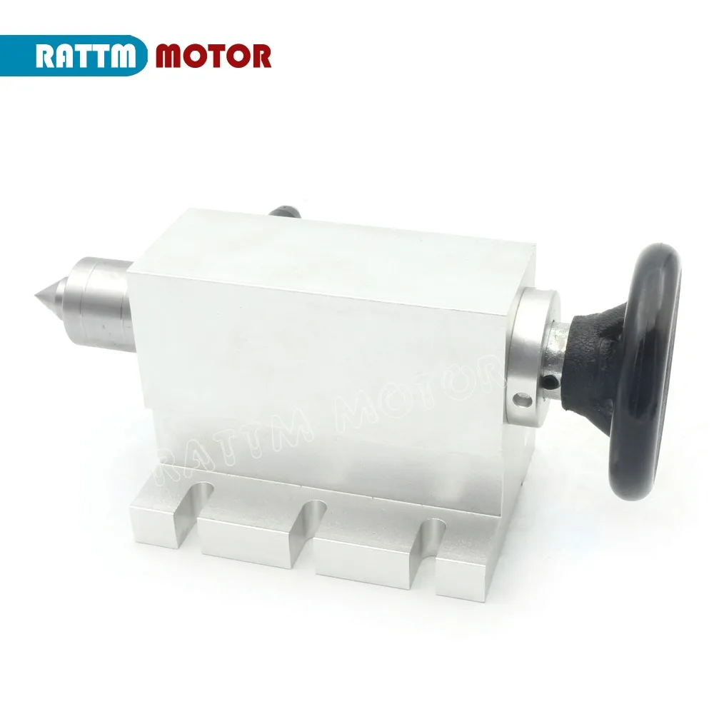 4 кулачковый патрон 4th Axis K12-100mm с ЧПУ делительная головка/ось вращения и задняя часть для мини-ЧПУ гравировальный станок