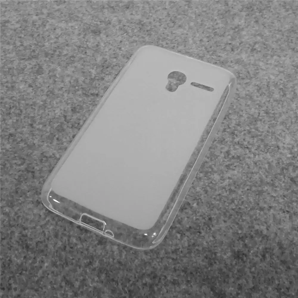 Силиконовый чехол для Alcatel One Touch Pixi 3 5017 5017D 5017X 5019D чехол-накладка для Alcatel One Touch Pixi 3 4,5 дюйма - Цвет: розовато-Серый
