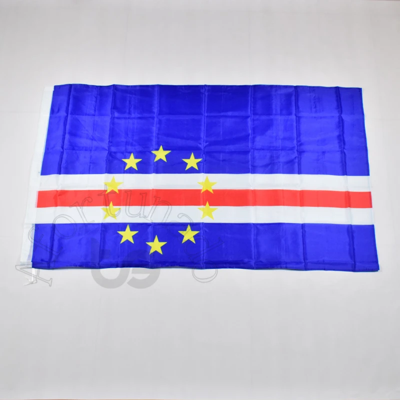Флаг Кабо-Верде 90*150 см баннер национальный флаг 3x5 футов для встреч парадов